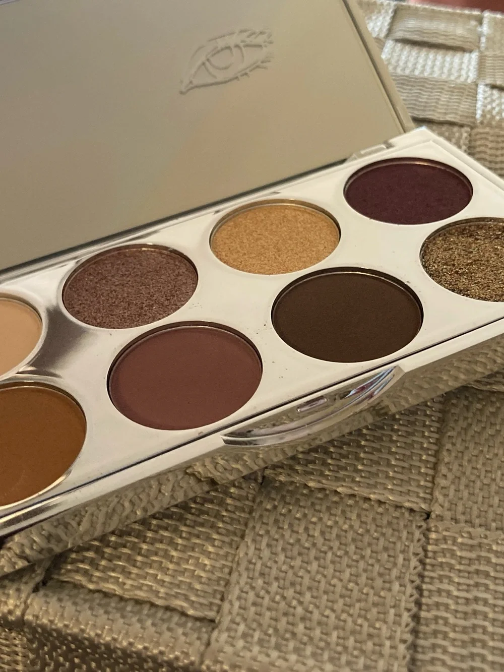 BELLE EN ARGENT 'Plum Premonition' Eyeshadow Palette - 8 shades - NEVER USED